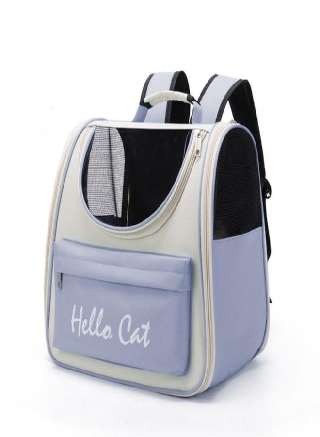 KittuPet حقيبة ظهر متينة للحيوانات الأليفة من KittuPet مزودة بقفل سحاب وحزام أمان - Image 1